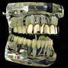 14K Gold Plated over 925 Sterling Silver Top Teeth Grillz