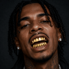 14K Gold Plated over Solid 925 Sterling Silver 8 On Eight Grillz Set