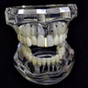 14K Gold Plated Plain Gap Single Tooth Grillz