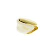 14k Gold Plated Plain Top Tooth Single Cap Grillz