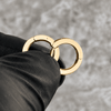 14K Gold Plated Real Solid 925 Sterling Silver 12.5mm Small Huggie Hoop Earrings
