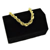 14K Gold Plated Rope Chain Bracelet 9" x 8MM