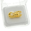 14K Gold Plated Scorpion Top Teeth Grillz