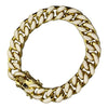 14K Gold Plated White Bracelet