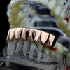 14K Rose Gold Plated Bottom Eight Teeth Grillz