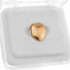14K Rose Gold Plated Bottom Single Tooth Cap