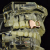 14K Rose Gold Plated Double Right Top Vampire Fang Teeth