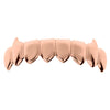 14K Rose Gold Plated Eight Tooth Bottom Vampire Fang Grillz