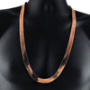 14K Rose Gold Plated Herringbone Chain 30" x 11MM