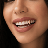 14K Rose Gold Plated Vampire Fang Top Canine Tooth Single Cap