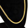 18k Gold Plated Franco Chain Necklace 4MM 24"