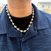 20 inch 316L Stainless Steel Ball Bead Chain Necklace Hollow Beaded Balls 12MM Thick