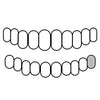 21 / I Diamonds Real Diamonds 925 Sterling Silver Single Cap Custom Grillz (Choose Any Tooth)