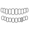 22 / I Diamonds Real Diamonds 925 Sterling Silver Single Cap Custom Grillz (Choose Any Tooth)