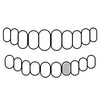23 Real 10K White Gold Single Cap Custom Grillz (Choose Any Tooth)