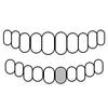 24 / I Diamonds Real Diamonds 925 Sterling Silver Single Cap Custom Grillz (Choose Any Tooth)