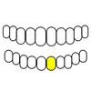 24 Real 10K Solid Gold Open Face Single Cap Grillz (Choose Any Tooth)