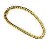 24K Gold Plated 316L Stainless Steel 18" x 14MM Cuban Chain Necklace