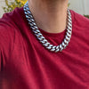 316L Stainless Steel Chain Miami Cuban Link Necklace 20" x 20MM