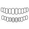 4 Bottom Real Solid 925 Sterling Silver Permanent Cuts Perm Custom Grillz