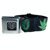 420 Marijuana Weed Pot Leaf Buckle-Down Belt