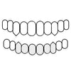 6 Bottom 925 Silver Diamond Dust Diamond Cuts Vampire Fangs Custom Grillz