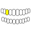 6 Real 10K Solid Gold Open Face Single Cap Grillz (Choose Any Tooth)