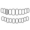 6 Real 10K White Gold Single Cap Custom Grillz (Choose Any Tooth)