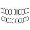9 / I Diamonds Real Diamonds 925 Sterling Silver Single Cap Custom Grillz (Choose Any Tooth)