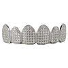 925 Sterling Silver CZ Micro Pave Top Grillz