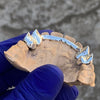 925 Sterling Silver Double Canine Vampire Fangs Custom Grillz