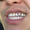 925 Sterling Silver Double Side Canine Teeth Caps Custom Grillz