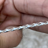 925 Sterling Silver Flat Cuban Link Chain Necklace 7MM 18-24"