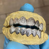 925 Sterling Silver Full Diamond-Dust Custom Grillz