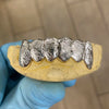 925 Sterling Silver Full Diamond-Dust Custom Grillz