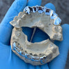 925 Sterling Silver Grillz Plain Gap Bars Open Teeth Custom Fitted Grills