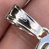 925 Sterling Silver Italian Horn Cornicello Charm CZ Iced Pendant