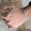 925 Sterling Silver Italy Figaro Link Chain Bracelet 8 MM Thick 6"-9" Inch