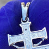 925 Sterling Silver La Cruz De Caravaca Cross Pendant 1.25"