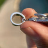 925 Sterling Silver La Santa Muerte Iced Micro Pave Small Pendant