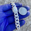 925 Sterling Silver Miami Cuban Chain 24" x 12MM Thick Necklace