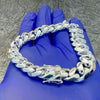 925 Sterling Silver Miami Cuban Link Bracelet 12MM Thick 8.5"