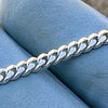 925 Sterling Silver Miami Cuban Link Chain Italy Necklace 3MM 16-30"