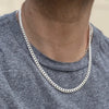 925 Sterling Silver Miami Cuban Link Chain Necklace 6MM 20"