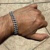 925 Sterling Silver Miami Cuban Link Moissanite Bracelet 9MM 8" Inch