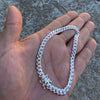 925 Sterling Silver Miami Cuban Link Plain Bracelet 8.5" x 6mm