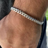 thumbnail image 2 of Real 925 Sterling Silver Miami Cuban Link Bracelet – 8 Inch X 6mm For Men 2 of 4