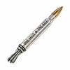 925 Sterling Silver One Shot One Kill Rifle Bullet Military Sniper Pendant