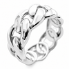 925 Sterling Silver Ring Miami Cuban Link Plain Heavy 11MM Thick