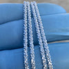 925 Sterling Silver Sparkle Diamond-Cut Rope Chain Margarita Necklace 2MM